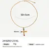 Pendientes de perla y circón transfronterizos Europa y Estados Unidos diseño INS chapado exquisito oro de 18 quilates collar joyería