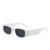 Gafas de sol cuadradas pequeñas de color rosa estilo nuevo para mujer, Gafas de sol con letras transfronterizas europeas y americanas, Gafas retro de personalidad para chica popular