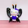 Venda quente material de adesivo de cola cremosa gatinho cabaça de açúcar bebê dragão mini pingente pingente de decoração de celular