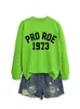 Pro Roe 1973 Amazon Wish Sitio Web Independiente Informal Cómodo Holgado Talla Grande Sencillo Otoño e Invierno Sudadera Exportación