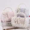 Bolsos Infantiles Niñas 2025 Moda Bolso de Hombro Dibujos Animados Lazo de Perla Bolso Cruzado de Princesa Mini Billetera