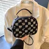 Bolso Cuadrado Pequeño de Mezclilla con Lazo de Moda Bolso de Mujer 2025 Nuevo Nicho Bolso de Mano Versátil Bolso de Hombro Cruzado Elegante