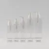120ml150ml200ml250ml300ml botella cuadrada botella para champú loción botella con dispensador para gel de ducha