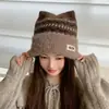 Gorro de pelúcia de alta qualidade estilo coreano para mulheres, outono e inverno de 2026, circunferência da cabeça grande, chapéu slouchy retrô, faz o rosto parecer menor, chapéu quente
