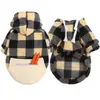 Ropa para perros y gatos, sudaderas a cuadros para mascotas pequeñas, medianas y grandes, como Teddy, Bichón, Corgi, Bulldog, Golden Retriever, venta al por mayor de ropa para mascotas