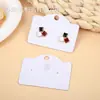 Venta Directa de Fábrica Pendientes y Aretes Populares de Forma Irregular Tarjeta de Empaque para Joyería Material de Cartón PVC en Stock Empaque para Pendientes al por Mayor