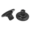 Apto para Audi A3/A6/A4L/Q5 coche tornillo autorroscante asiento tuerca hebilla cuerpo chasis placa protectora hebilla