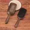 Peine de Cojín de Aire de Sándalo para Dar Volumen al Cabello, Peinado de Corona Alta, Peine Portátil de Airbag con Dientes Finos, Logo Personalizable