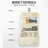 Bolsa de Higiene Pessoal Sarja Grande Capacidade Portátil para Viagem Bolsa de Armazenamento Impermeável para Homens e Mulheres Gancho para Pendurar Bolsa de Higiene Pessoal
