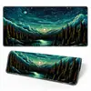 Mouse Pad Grande, Espessado e com Borda Travada, Uso em Escritório, Resistente a Manchas, Mouse Pad de Teclado Cartoon Grande Personalizado para Mesa