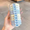 Elásticos de Cabelo Infantis de Alta Elasticidade e Duráveis para Meninas, Toque Premium, Cordas de Cabelo Que Não Danificam o Cabelo, Sem Marcas de Puxar Cabelo