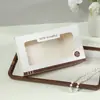 Stock Listo Caja de Empaque para Ropa Interior Unisex Moda Simple Alta Calidad Medias Chaleco Bufanda de Seda Empaque de Cajón Caja de Regalo