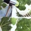 Paquete de materiales de teñido por golpeteo de plantas hecho a mano, traje de paquete de materiales para experiencia DIY hecha a mano, tela, herramientas de impresión y teñido de plantas