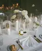 Portavelas de Cristal Iotc Cubierta de Cristal a Prueba de Viento Velas para Bodas al Aire Libre Portavelas para Ambiente Portavelas de Cumpleaños Portavelas para Pedida