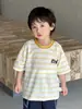 Ropa de Verano para Niños de Manga Corta 2026 Nuevo Estilo Camisetas de Verano para Niños Pequeños y Medianos, Clase A, Elegantes