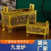 Venta al por mayor de fabricantes adornos para quemadores de incienso Kowloon, decoraciones de latón para el hogar y la oficina