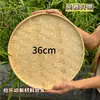 Nuevos Accesorios de Decoración de Pared para Check-In Estilo Chino, Materiales de Flores Simuladas, Sombreros de Bambú Huecos, Xiaohongshu