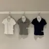 Liquidação, Sem Devoluções ou Trocas, Feminino Simples Estilo College Uso Diário Versátil Slim Fit Emagrecedor Gola Polo Manga Curta Camiseta W9736