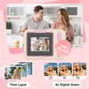 Impresora para niños, cámara instantánea a color, filtro multifuncional, cámara selfie, modelo nuevo, para ventas transfronterizas