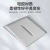 Adequado para Carregador Sem Fio de Controle Central Tesla Transfronteiriço, Almofada de Silicone para Carregamento Sem Fio de Controle Central, Acessórios de Modificação Antiderrapantes