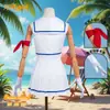 Sword Art Online Asuna Cos Disfraz Bidimensional Anime Disfraz Asuna Traje de Marinero Disfraz de Performance Cosplay