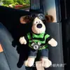 Ornamentos de Cachorro de Pelúcia para Carro Almofada de Ombro para Cinto de Segurança de Carro Boneco de Piloto Boneco de Presente de Alta Qualidade Boneco Venda por Atacado