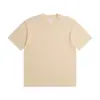 28 peças de camisetas de manga curta 180g de algodão puro, casual urbano cor sólida gola redonda, tamanhos europeus e americanos, camisetas de manga curta unissex