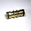 Conector de Tubería de Agua de 4 Vías Latón Conector de Boquilla de Dos Vías para Lavado de Autos Manguera de Pistola de Agua Extensión Conector de Agua