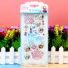 Nuevo Vestido de Encaje de Dibujos Animados Forma Creativa Pasta de Diamantes Acrílicos Niños DIY Hecho a Mano Decorativo Juguetes Educativos