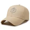 Gorra de Béisbol Bordada con Letras Nueva de Primavera y Otoño, Sombrero Versátil Unisex para Protección Solar, Gorra de Visera de Moda Casual Moderna Versátil