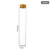 Tampa de Alumínio com Rosca de 30mm Frasco de Tubo de Vidro Frasco para Embalagem de Chá de Flores Frasco Transparente para Doces Frasco para Cápsulas Frasco para Medicina Herbal Chinesa Selado