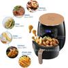8L Airfryer de Grande Capacidade Inteligente Visual Multi-Função Forno com Tela de Toque Air Fryer Fritadeira Elétrica Máquina de Batata Frita