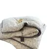 Touca de Algodão Pequena Floral Estilo Coreano Colcha de Gaze Colcha de Inverno Colcha de Primavera e Outono Acolchoada Veludo Acalmador para Bebê Colcha de Renda