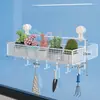 Estante con ventosa para balcón, tendedero de flores colgante, soporte para macetas de barandilla, soporte de pared para macetas, solución de almacenamiento para suculentas y plantas verdes