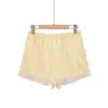 Ins estilo europeu e americano 2026 nova moda temperamento Amazon atacado de roupas femininas para o dia a dia shorts com textura de renda