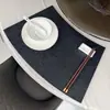 Estilo Nórdico Ins Mantel Rectangular de Cuero Doble Cara Impermeable y Resistente al Aceite, Posavasos, Mantel de Mesa de Comedor, Estilo Europeo de Lujo Ligero, Hotel