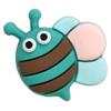 Funda para teléfono con pegamento en crema de insecto de dibujos animados 3D transfronterizo, decoración para horquilla, accesorios DIY, lindo parche de PVC de pegamento suave