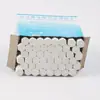 10 cajas de tizas hexagonales libres de polvo marca aviación para enseñanza, 48 piezas de marcadores de pizarra blanca y de colores borrables
