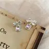 Pendientes de Aro Ojo de Tigre Maillard para Mujer Estilo Retro Dulce Lindo Moda Pendientes de Atmósfera Otoño e Invierno