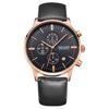 Generación extranjera Meiger MEGIR reloj multifuncional para hombre cuero impermeable deportivo cuarzo Reloj de Hombre 2011