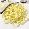 Accesorios para el cabello infantiles de AliExpress color caramelo anillo para el cabello de nailon para niños accesorios regalo pequeño tocado anillo para el cabello 816