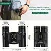 Binoculares de Alta Magnificación y Alta Definición, Grado Profesional, Portátiles para Conciertos, Adecuados para Fotografía con Teléfono Móvil, Telescopio de Visión Nocturna con Baja Luz
