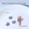 Acessórios para Nail Art Zircônia Rosa Laço Coração Lua Forma Irregular Multicategoria Cobre Incrustado Zircônia Decoração de Unha de Luxo Leve