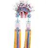 Corona de fénix emperatriz china Corona de fénix chal de ópera traje de actuación actuación en escenario Hanfu foto chal de corona de fénix vestuario ambiente