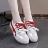Tênis Branco para Estudantes, Novo Estilo Primavera 2026, Sapatos Casuais com Solado Macio, Tênis Leve para Mulheres 26813