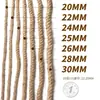 Cuerda de cáñamo gruesa 6-30 mm cuerda de amarre resistente al desgaste decoraciones cuerda de cáñamo tejida a mano cuerda para tubería de agua cuerda para tirar y aflojar cuerda DIY