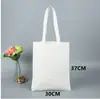 Bolsa de lona blanca bolsa de mano entrenamiento academia de repaso bolsa de mano en blanco personalizada bolsa de tela diy estudiante sentido de último año