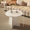 Mesa de Centro Sala de Estar Hogar Mesa de Té 2025 Nueva Elegante Pequeña Mesa Lateral de Sofá Mesa Redonda Pequeña Mesa de Té de Balcón Mesa Pequeña