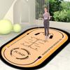 Esterilla de Yoga Silenciosa Absorbente de Impactos Antideslizante Esterilla de Baile Deportiva para Hombres y Mujeres Fitness Esterilla para Saltar Estirada y Ampliada Esterilla para Yoga Aeróbicos