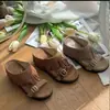 Pantuflas Retro con Suela Gruesa sin Cierre para Mujer, Uso Exterior de Verano, Estilo Versátil para Vacaciones, Pantuflas de Cuña con Tacón Medio sin Cierre